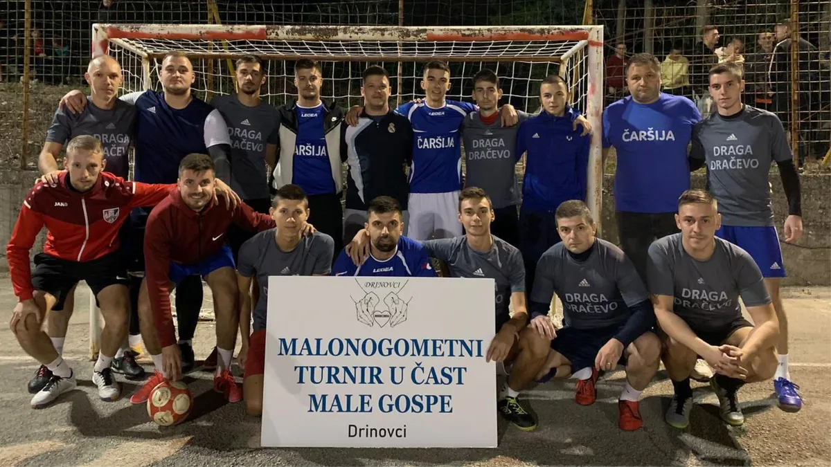 DRINOVCI: ČARŠIJA PRVAK, završen 4. malonogometni turnir u čast Male Gospe