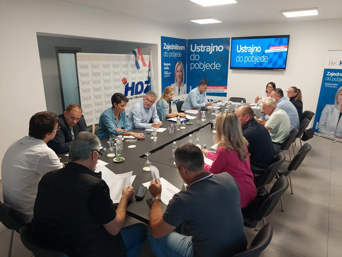 HDZ od utorka počinje s predizbornim skupovima u općini Grude