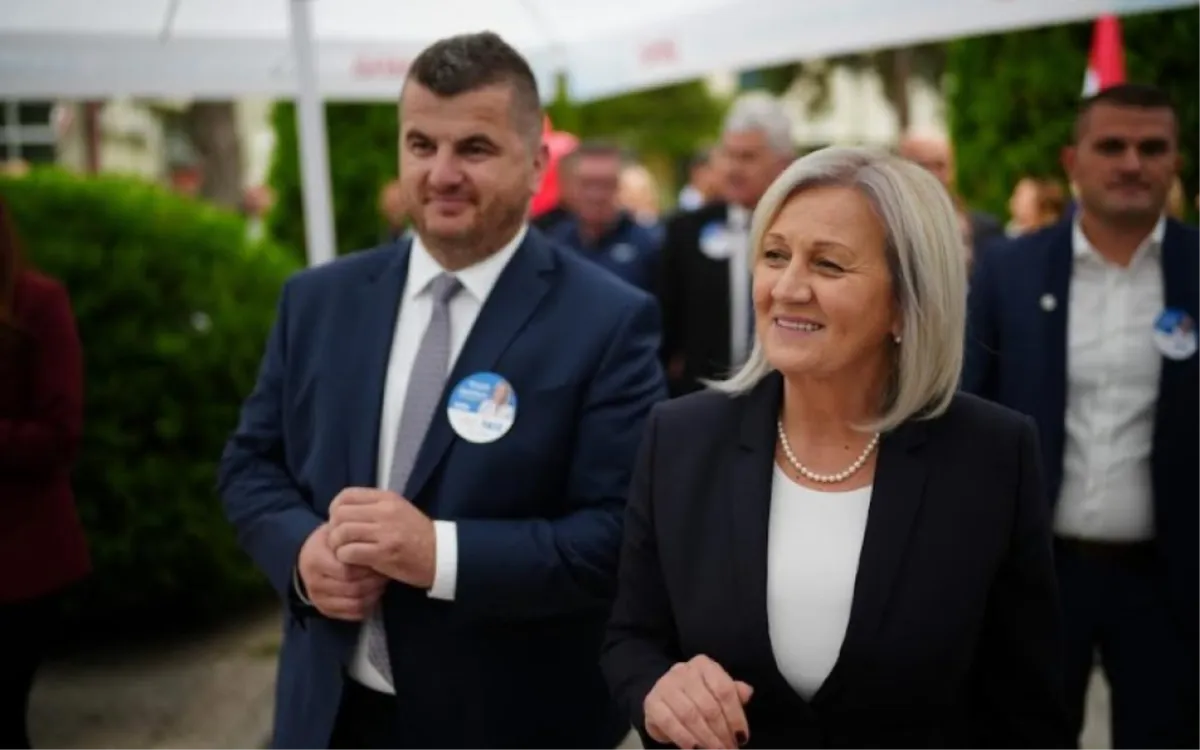 Novi Travnik dočekao vodstvo HNS-a i HDZ-a BiH: Ustrajnom borbom do jednakopravnosti