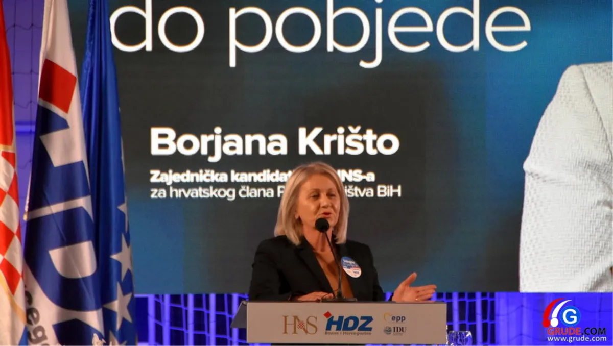 Borjana Krišto u Vatikanu, susrest će se s papom Lavom XIV.