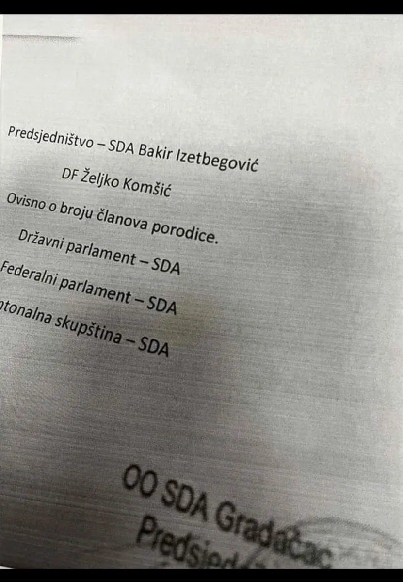 Bliži se kraj izbornog ciklusa! Bošnjačka politika prati kako stoji Izetbegović, stižu naredbe za glas Komšiću