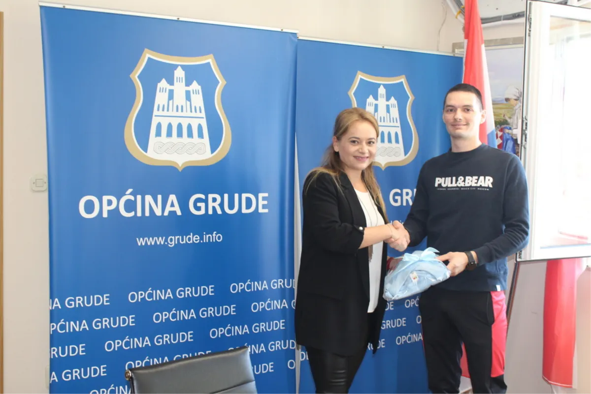 Boćarski klub Grude na prijamu u Općini Grude 2