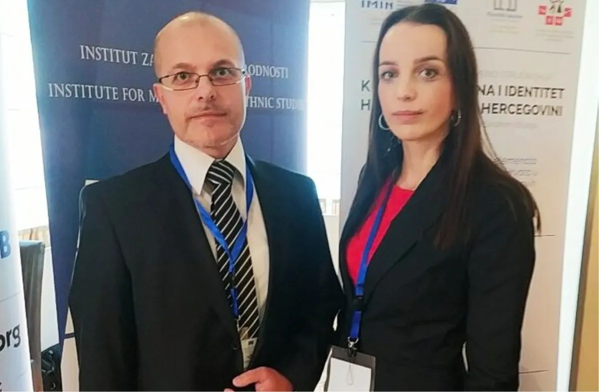 Gruđani brat i sestra Andrijanić, doktorica i doktorand govorili o utjecaju nevladinih organizacija na hrvatski jezik u BiH