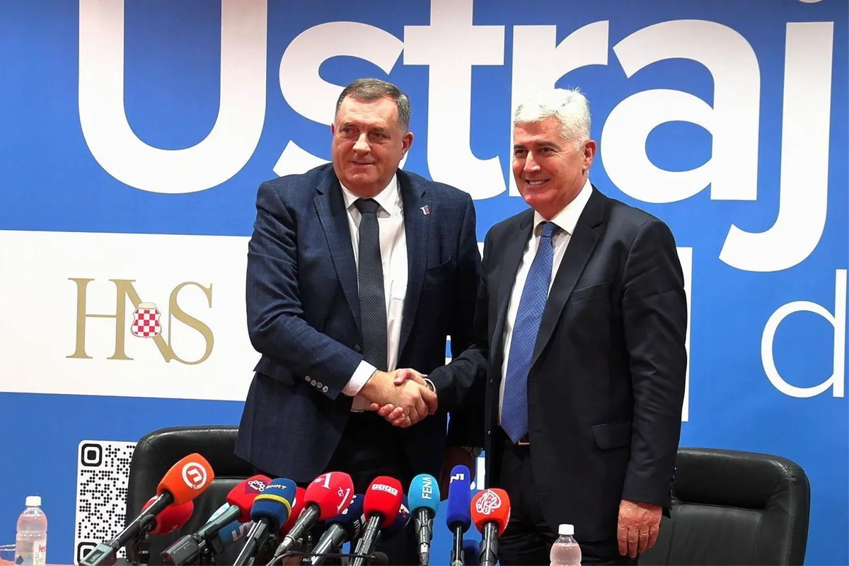 Čović i Dodik potvrdili partnerstvo