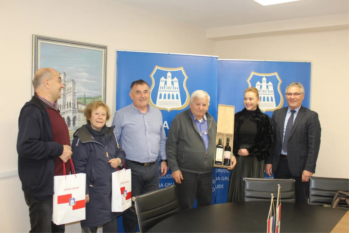 Posjeta prijateljske općine Baldissero Torinese Grudama