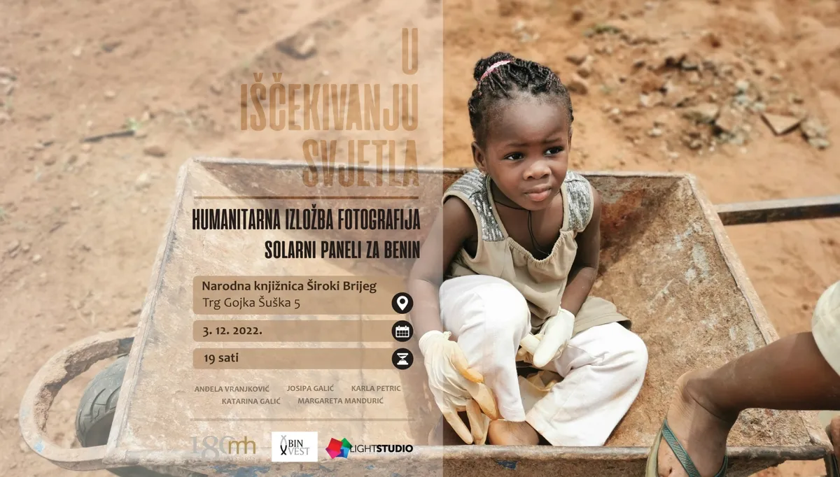 Humanitarna izložba fotografija za izgradnju solarnih panela u Beninu