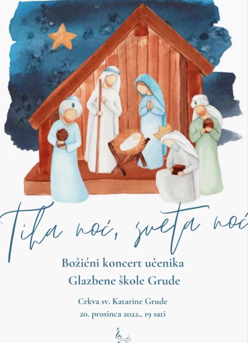Glazbena škola Grude u Kamenoj ljepotici priređuje Božićni koncert 1