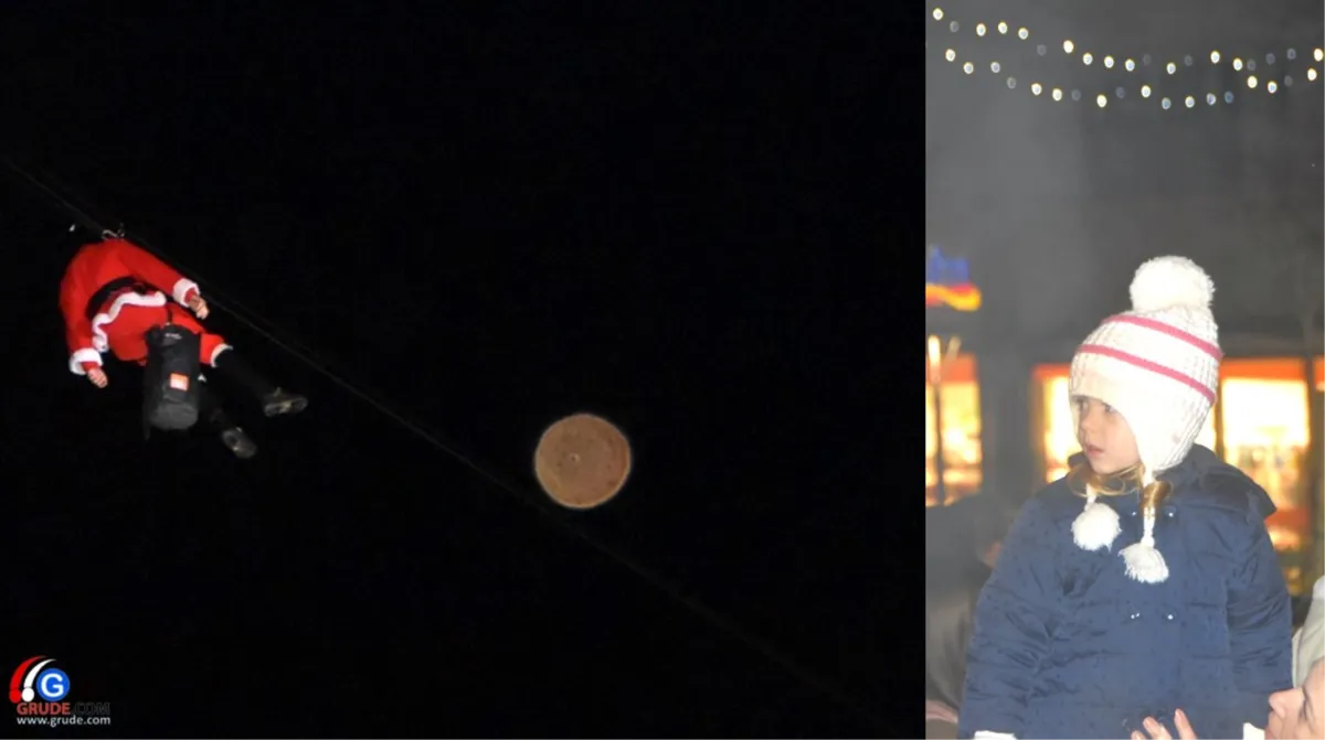 FOTO/VIDEO: BOŽIĆ SVIMA GRUDE - PRVA VEČER! DJED DOČEKAO VATRENE PA GA SOBOVI OSTAVILI NA DUVANJSKOJ U GRUDAMA