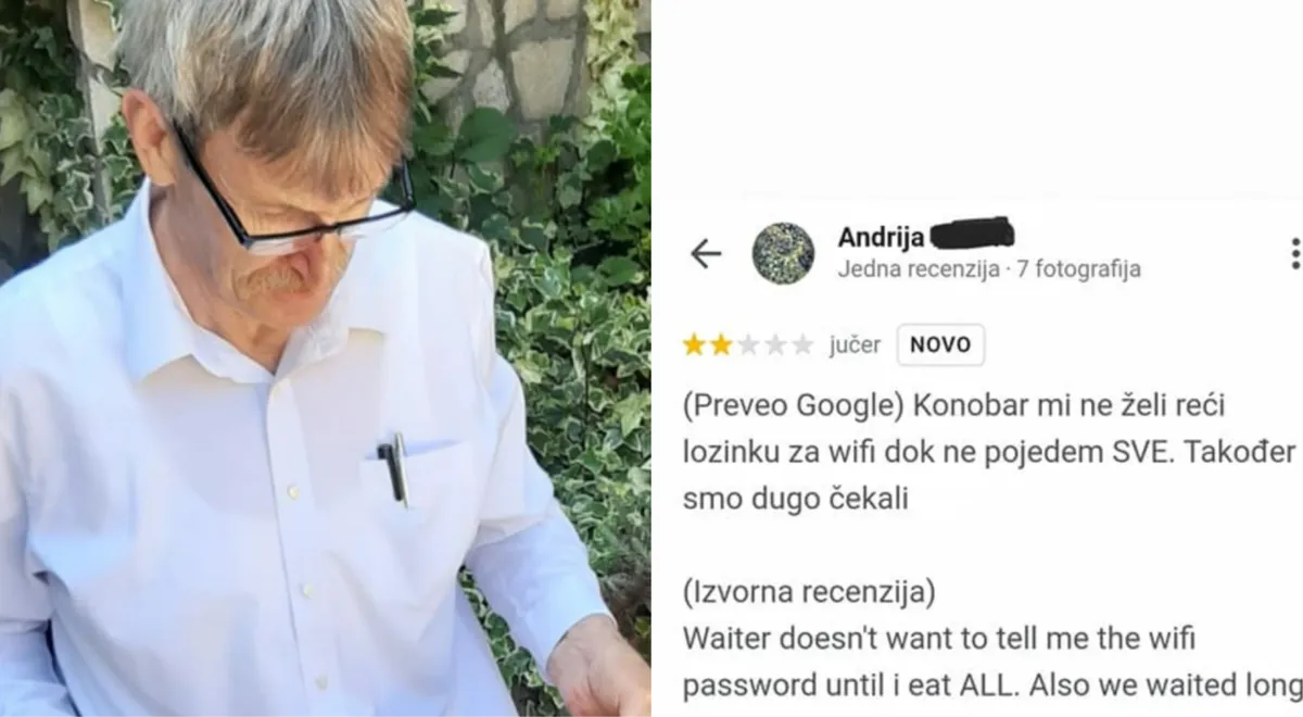 Gruđanin Željko Miloš oduševio Zagrepčane! Konobar, pedagog, psiholog!