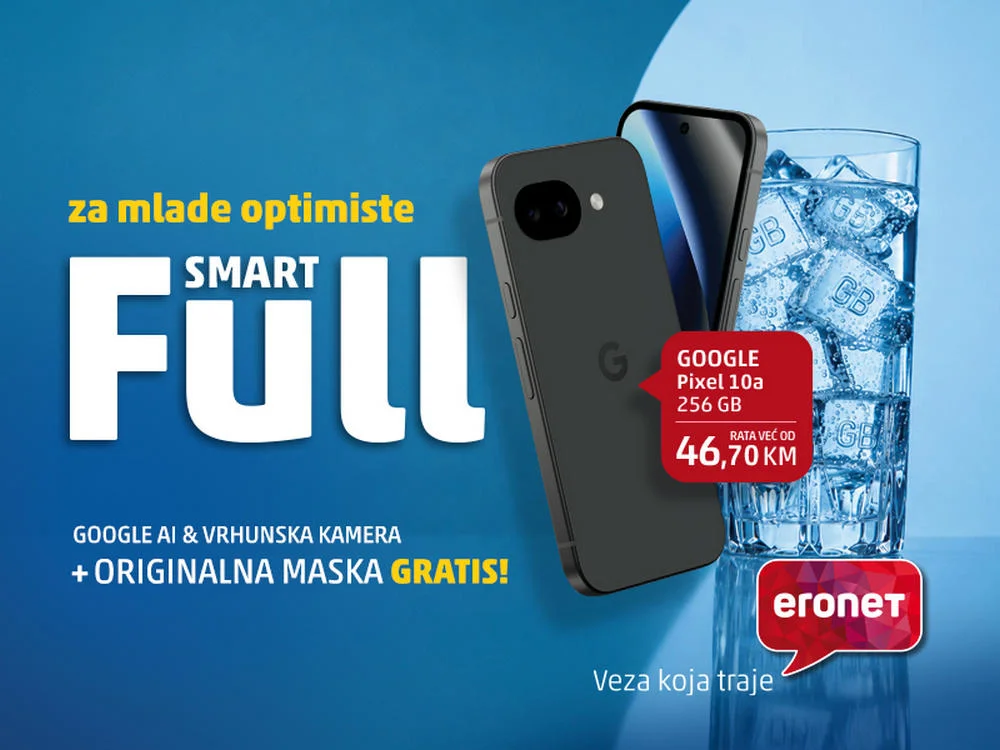 Eronet ima SMART Full tarifu za mlade