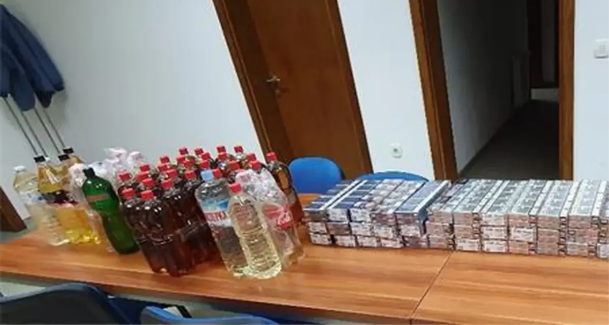 Pošao u Hrvatsku s cigaretama i rakijom... kazna skoro 15 tisuća eura
