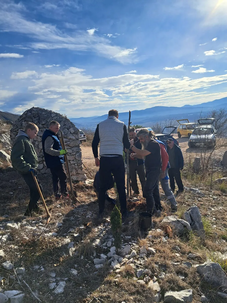 Goričani izvršili pošumljavanje  1