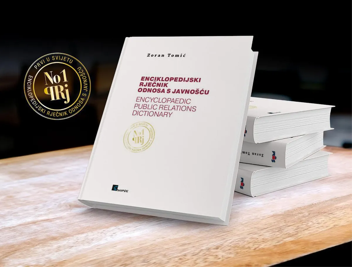 PRVI U SVIJETU: Enciklopedijski rječnik odnosa s javnošću iznimno je znanstveno djelo prof. dr. Zorana Tomića