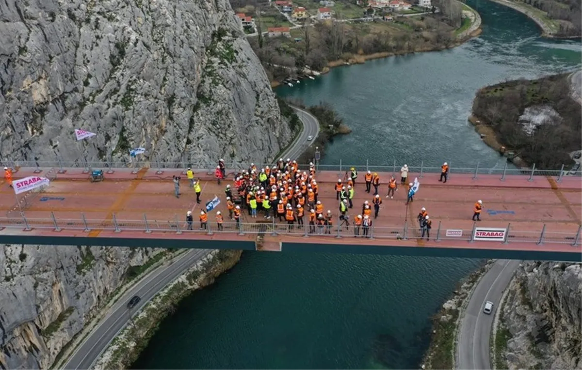 Spojen omiški most VIDEO
