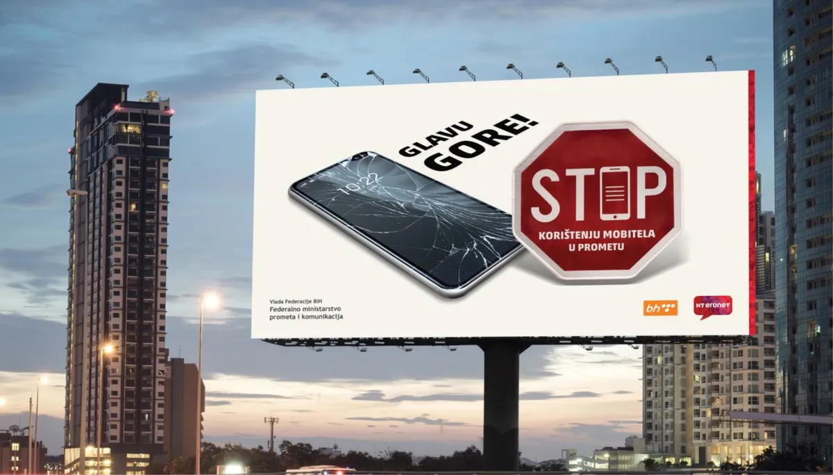 Glavu gore! Stop korištenju mobitela u prometu!