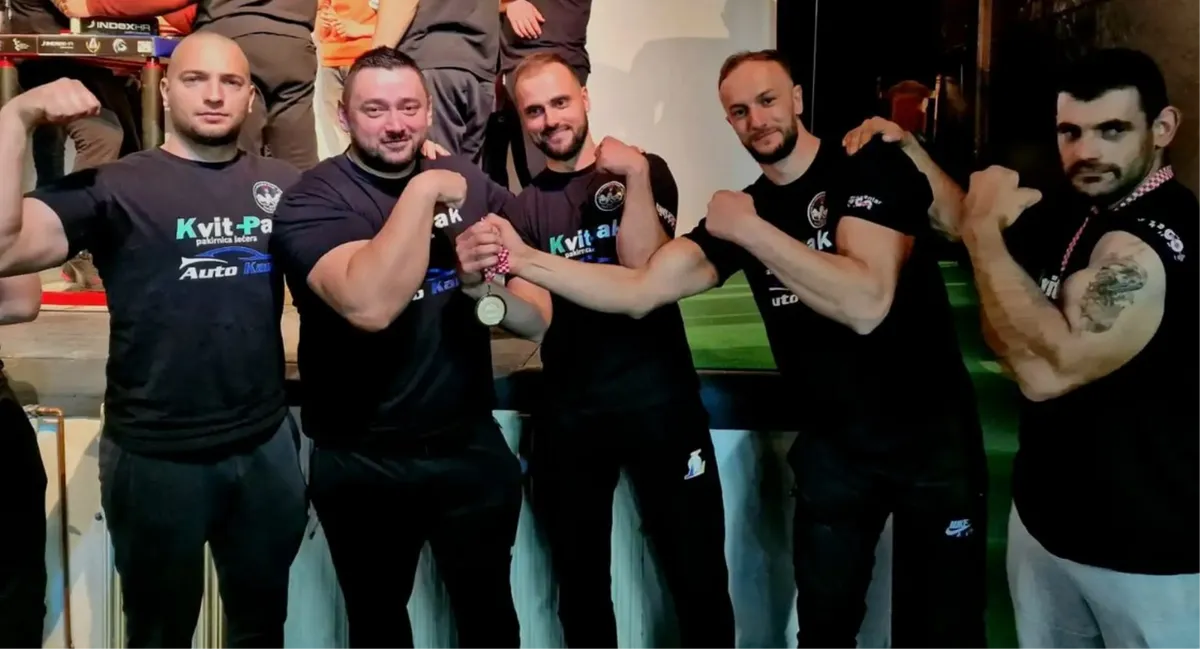 DANIJEL BARAĆ zlatni u obaranju ruke! Uspjeh petorke potvrda kvalitete Fitness centra Let s' Go Grude
