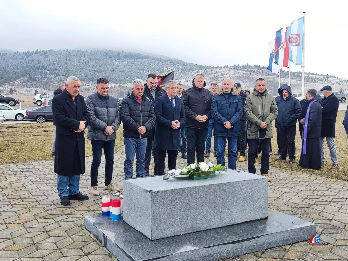 KUPRES: Obilježena 31. godišnjica stradanja hrvatskih branitelja FOTO