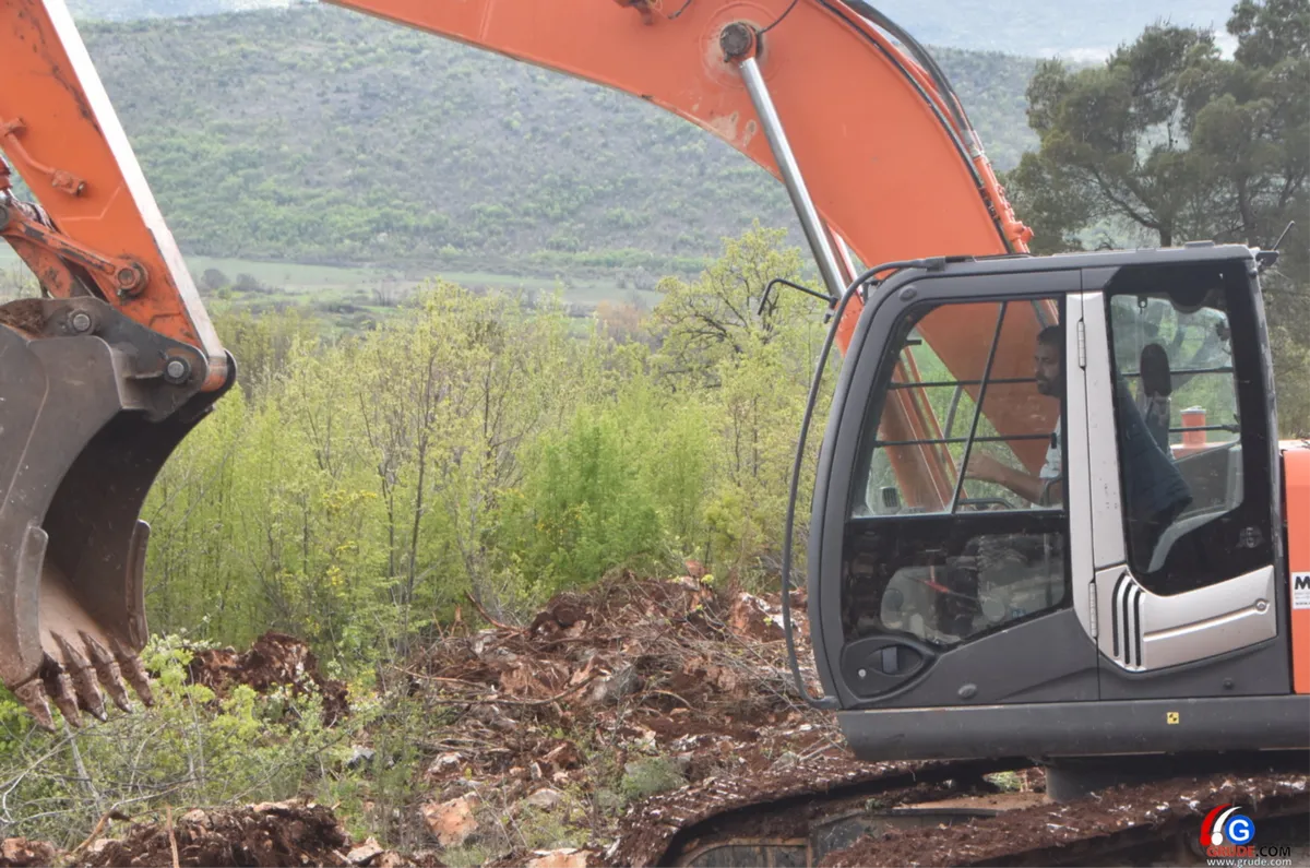 FOTO/VIDEO: Počeli radovi na projektu SJEVERNA OBILAZNICA u Grudama 9