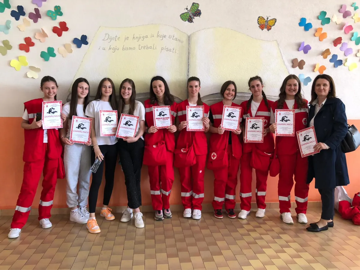 FOTO: Grudski učenici izvrsni u pružanju prve pomoći 15