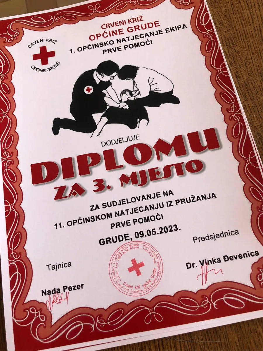 FOTO: Grudski učenici izvrsni u pružanju prve pomoći 6