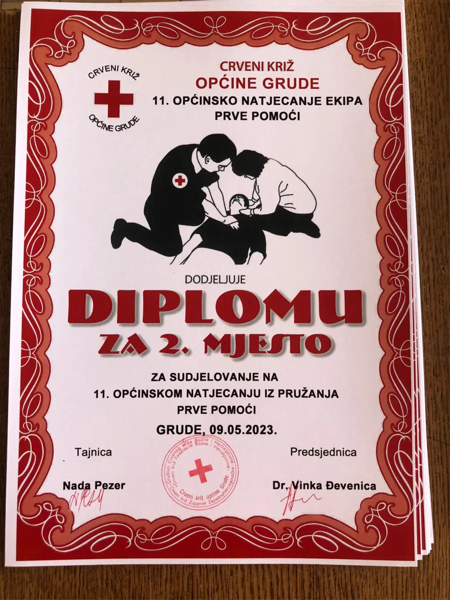 FOTO: Grudski učenici izvrsni u pružanju prve pomoći 7