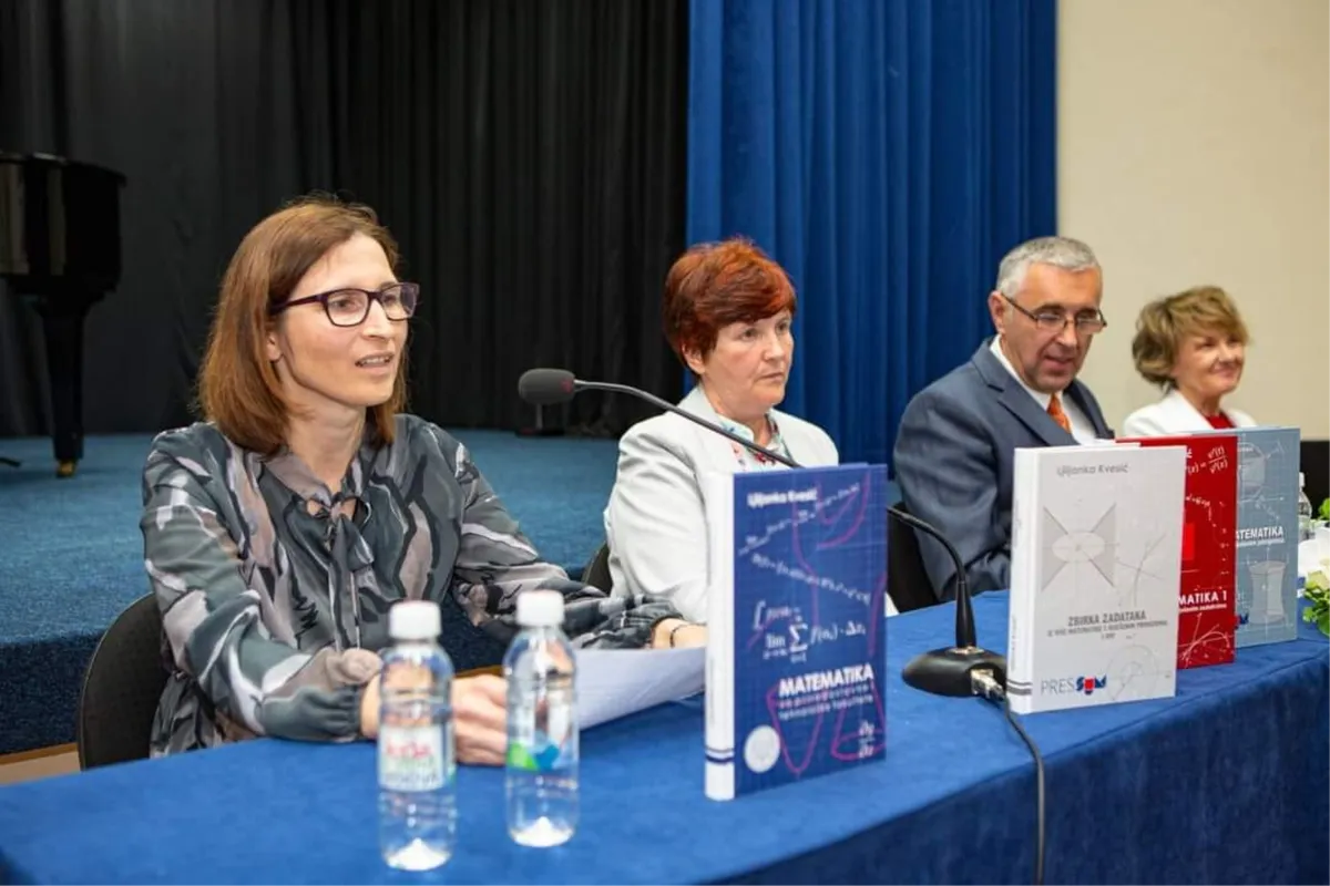 FOTO: U Grudama predstavljene četiri matematičke knjige Ljiljanke Kvesić 2