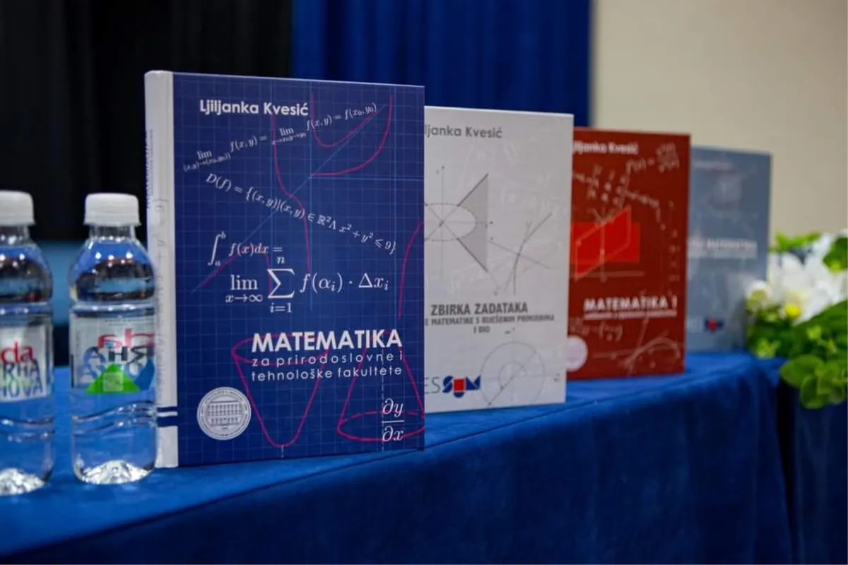 FOTO: U Grudama predstavljene četiri matematičke knjige Ljiljanke Kvesić 5