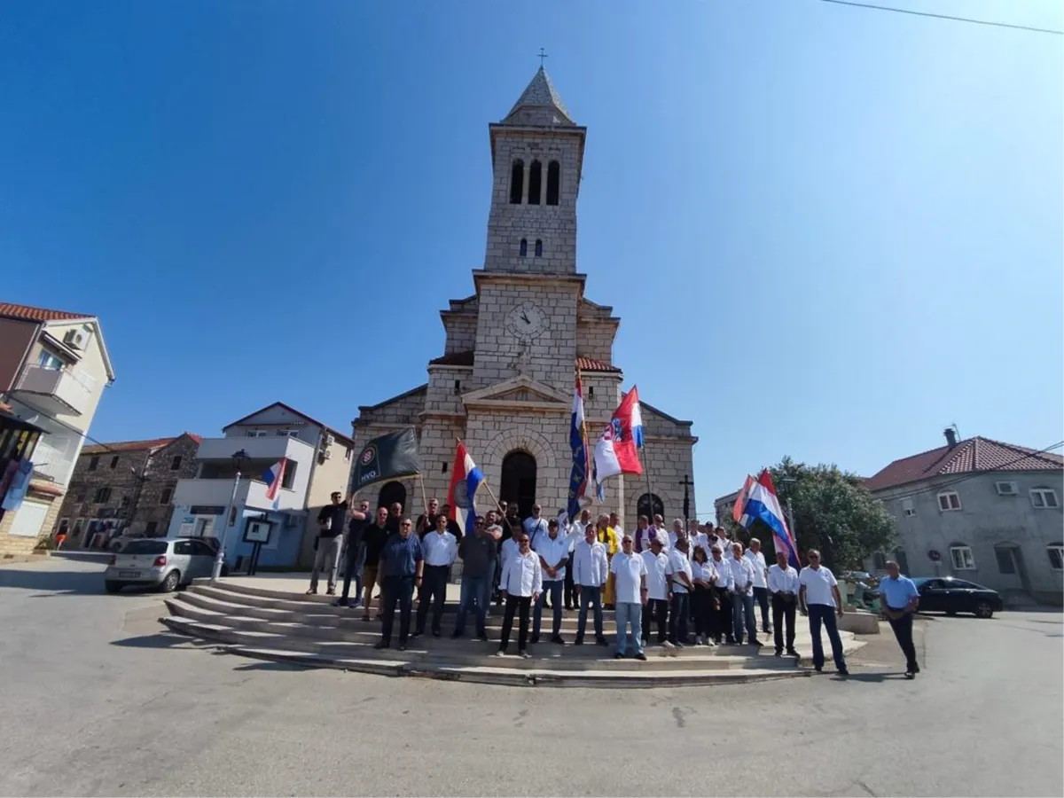 Grudski branitelji u Pakoštanima na proslavi dana branitelja FOTO