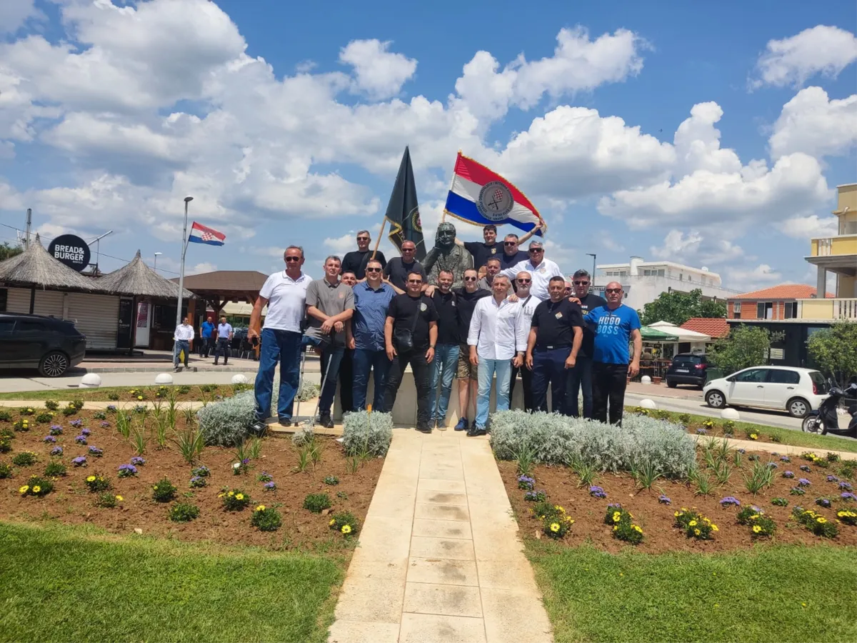 Grudski branitelji u Pakoštanima na proslavi dana branitelja FOTO 2