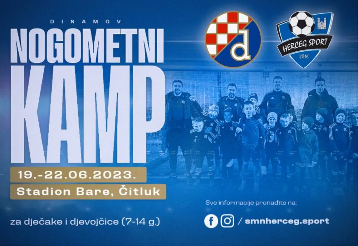 Ljetni Dinamo nogometni kamp u Čitluku