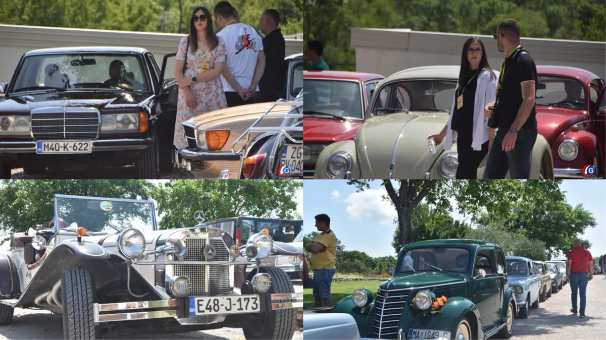 FOTO&VIDEO: Ispratili smo OLDTIMERE iz Gruda! Ima se što vidjeti!
