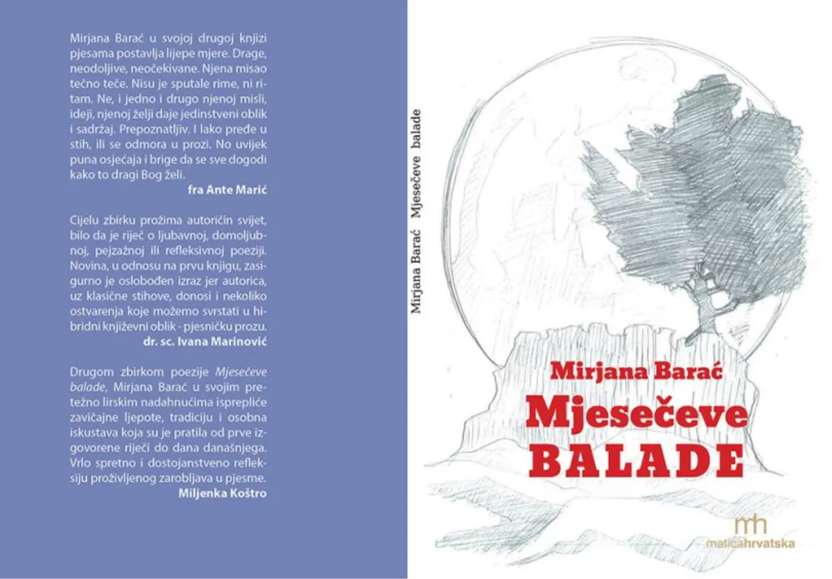 Mirjana Barać u Širokom Brijegu predstavlja drugu zbirku poezije