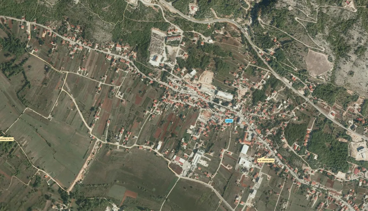 Poziv osobama koje imaju nekretnine u katastarskoj općini Tihaljina I sa područja Općine Grude