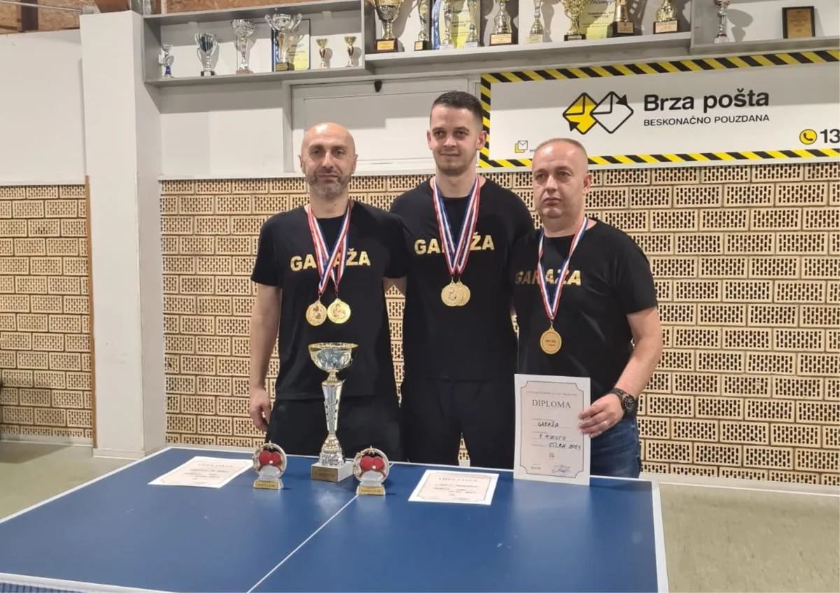 Službeno: Najbolji stolni tenis igra se u Grudama! Stolnotenisači pokorili ligu Hercegovine 2