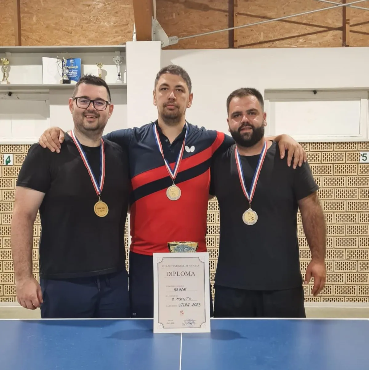 Službeno: Najbolji stolni tenis igra se u Grudama! Stolnotenisači pokorili ligu Hercegovine 3