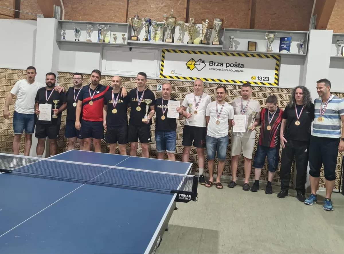 Službeno: Najbolji stolni tenis igra se u Grudama! Stolnotenisači pokorili ligu Hercegovine 4