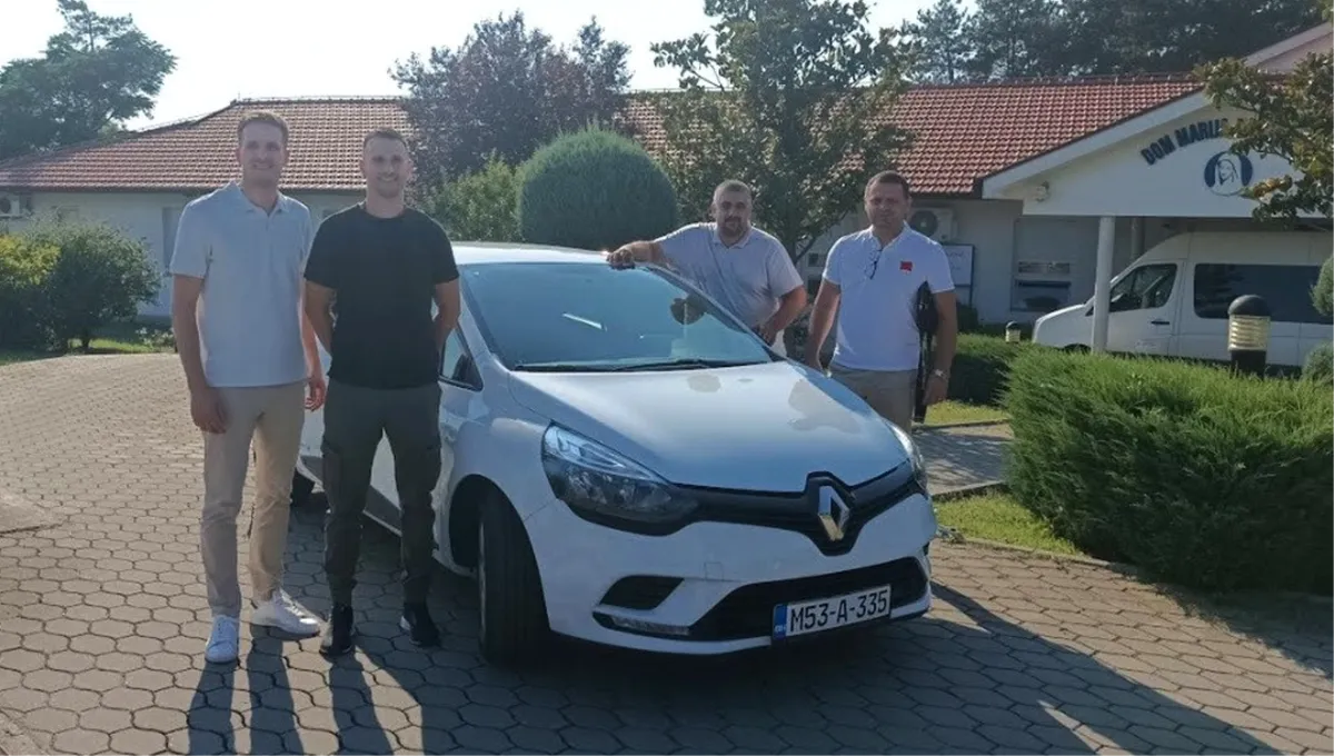 Uručen automobil za patronažnu skrb Centru Marija Naša Nada u Širokom Brijegu