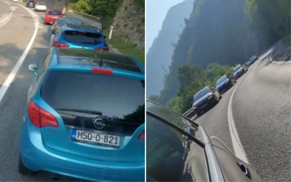 Kilometarske gužve na putu Konjic-Jablanica: Razlog je semafor!