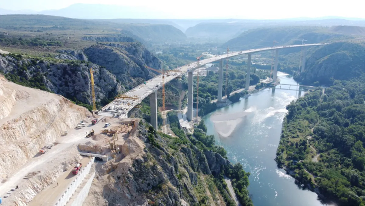 Nazire se atraktivna dionica autoceste u Hercegovini, uskoro novi 21 km kontinuirane vožnje autocestom od Počitelja do Bijače