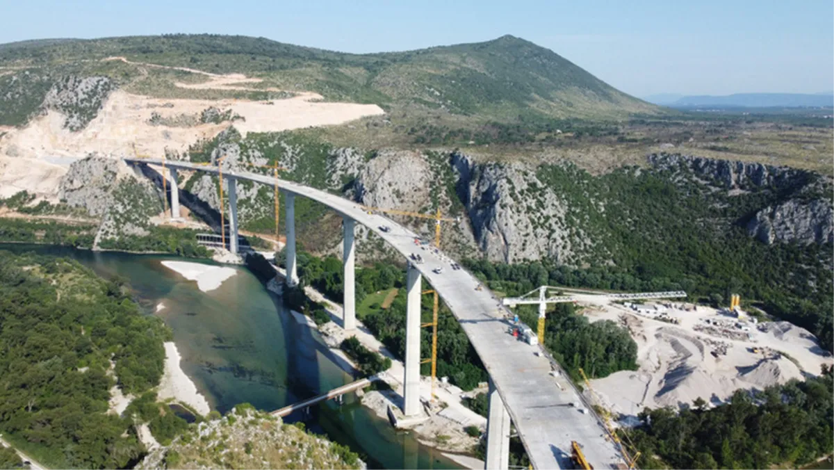 Nazire se atraktivna dionica autoceste u Hercegovini, uskoro novi 21 km kontinuirane vožnje autocestom od Počitelja do Bijače 1
