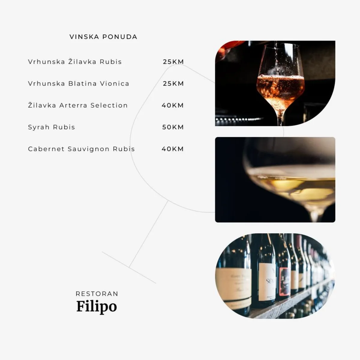 Večer vina i meze, uz glazbu uživo, u petak u restoranu Filipo Grude 2