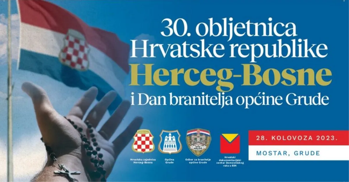 NAJAVA: Dan branitelja općine Grude i 30. obljetnica HR Herceg-Bosne 1