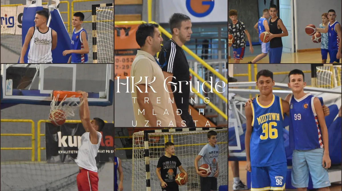 FOTO: Bili smo na treningu najvećih nada HKK Grude! Trening pod budnim okom stručnjaka