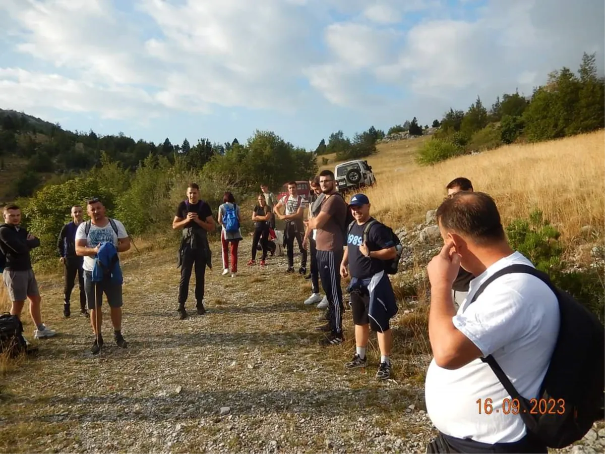 Memorijalni uspon u čast 30. obljetnice od pogibije Joze i Petra Marića na Golubiću FOTO 4