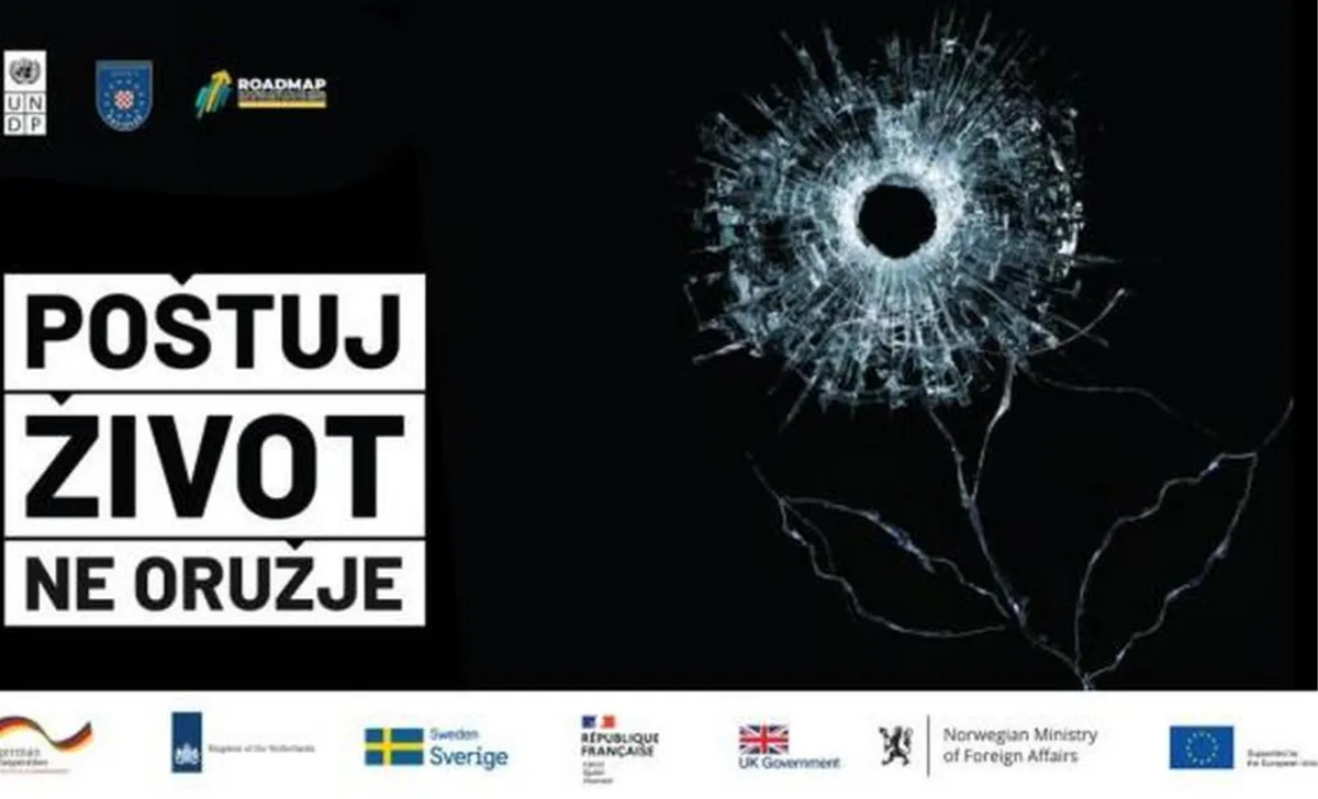 Počela kampanja POŠTUJ ŽIVOT, NE ORUŽJE - Vatrenim oružjem počini se više od polovine ubojstava u BiH