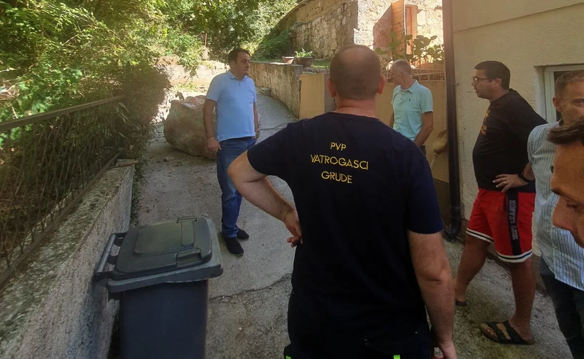 Čelnici CZ ŽZH obišli područje pogođeno potresom