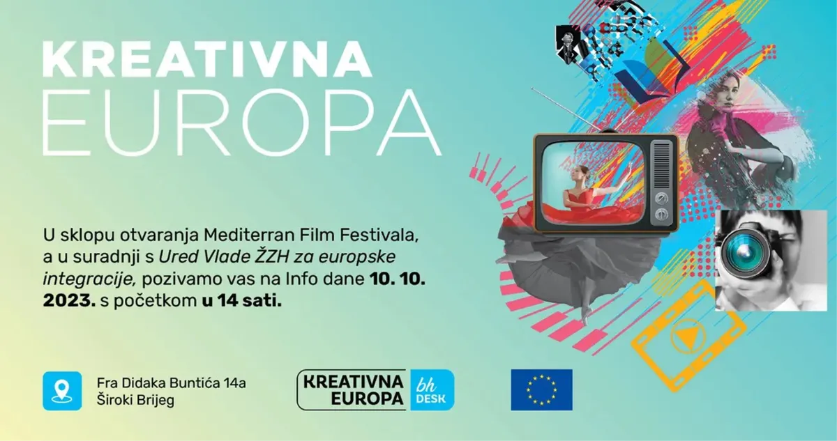 Prijavite se na info dan programa ''KREATIVNA EUROPA''