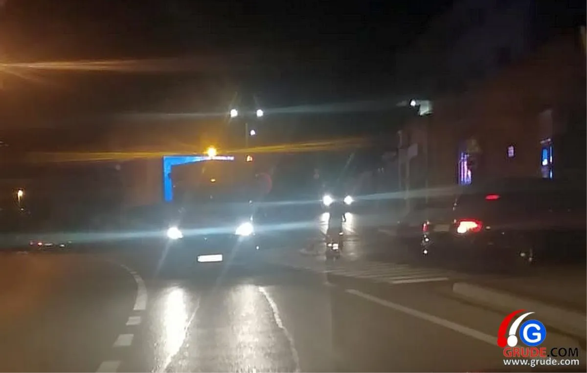 Crven-bijeli pješački prijelaz u Grudama! Tijekom noći zebra postala vidljiva 2