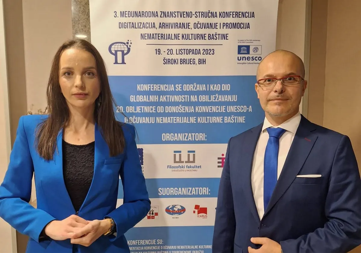 Gruđani sestra i brat Andrijanić, doktorica i doktorand, predstavili znanstveni rad na Međunarodnoj znanstveno-stručnoj konferenciji