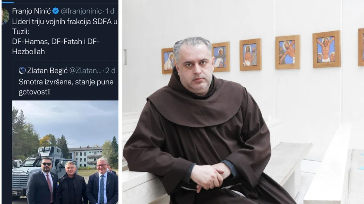 PODRŠKA ZA FRA FRANJU NINIĆA! Župnika Srebrenice želi tužiti Komšićev radikal Zlatan Begić